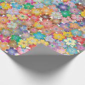 "Einzigartiges Urlaubspapier" Geschenkpapier (Ecke)