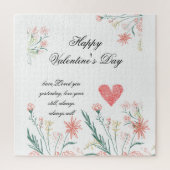 Einzigartiges Valentingeschenk Puzzle (Vertikal)