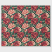 Einzigartiges Vegas Wrapping Paper für Rose Geschenkpapier (Flach)