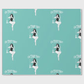 Einzigartiges Verpackungspapier - Trapez Geschenkpapier (Flach)