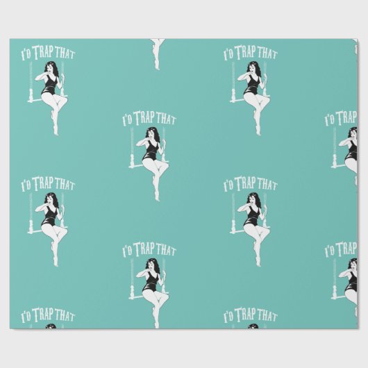 Einzigartiges Verpackungspapier - Trapez Geschenkpapier (Flach)