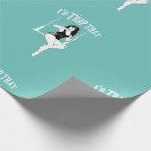 Einzigartiges Verpackungspapier - Trapez Geschenkpapier (Ecke)