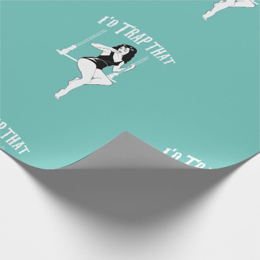 Einzigartiges Verpackungspapier - Trapez Geschenkpapier (Ecke)