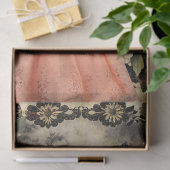 Einzigartiges Viktorianisches Giro del Malcantone Seidenpapier (Geschenk)