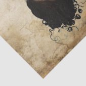 Einzigartiges Viktorianisches Giro del Malcantone Seidenpapier (Detail)