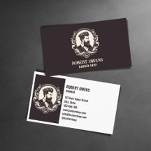 Einzigartiges Vintages Barbershaus Stylist Elegant