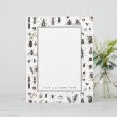 Einzigartiges Vintages Bug- und Insektenmuster (Stehend Vorderseite)