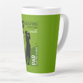 Einzigartiges Vintages Golfgeschenk Milchtasse (Rechte Ecke)