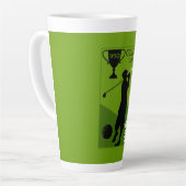 Einzigartiges Vintages Golfgeschenk Milchtasse (Linke Ecke)