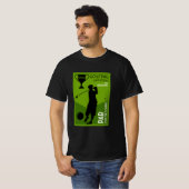 Einzigartiges Vintages Golfgeschenk T-Shirt (Vorne ganz)