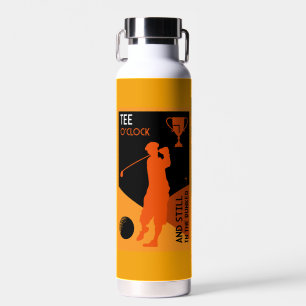 Einzigartiges Vintages Golfgeschenk Trinkflasche