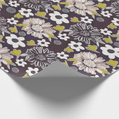 Einzigartiges Vintages Muster-Papier Geschenkpapier (Ecke)