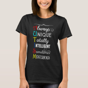 Einzigartiges, völlig intelligentes Autismus-Bewus T-Shirt