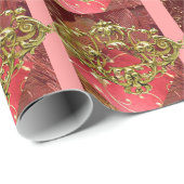 EINZIGARTIGES WEIHNACHTSgeschenk-PACKPAPIER Geschenkpapier (Rolleneckpunkt)