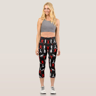 Einzigartiges Yoga-Geschenk Capri Leggings
