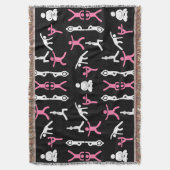 Einzigartiges Yoga-Geschenk Decke (Vorderseite Vertikal)