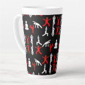 Einzigartiges Yoga-Geschenk Milchtasse (Linke Ecke)