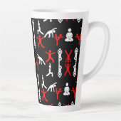 Einzigartiges Yoga-Geschenk Milchtasse (Rechts)