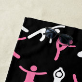 Einzigartiges Yoga-Geschenk Strandtuch (Beispiel)