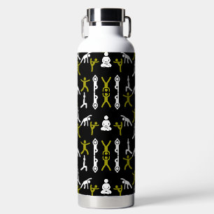 Einzigartiges Yoga-Geschenk Trinkflasche