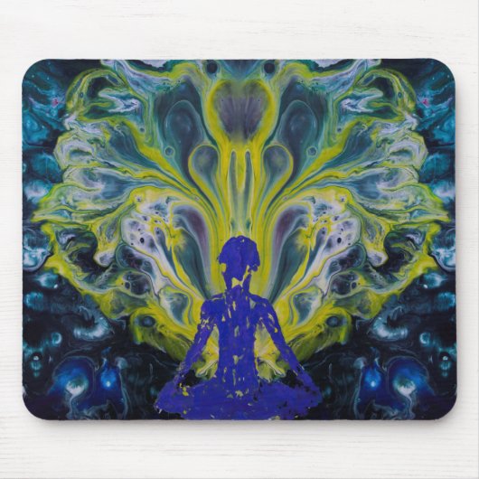 Einzigartiges Yoga Mousepad (Vorne)
