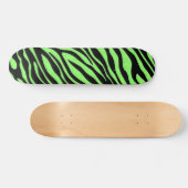 Einzigartiges Zebra Print Design Skateboard (Horizontal)