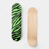 Einzigartiges Zebra Print Design Skateboard (Vorderseite)