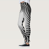 Einzigartiges Zebramuster-Design Leggings (Links)