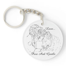 einzigartiges zeichn eines Mädchenküssels