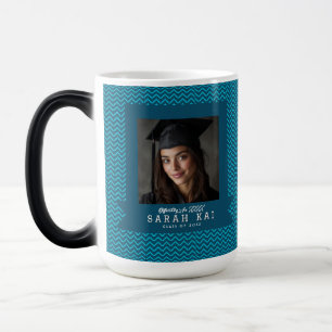 Einzigartiges Zickzack-Druck-Geschenk für den Vate Verwandlungstasse