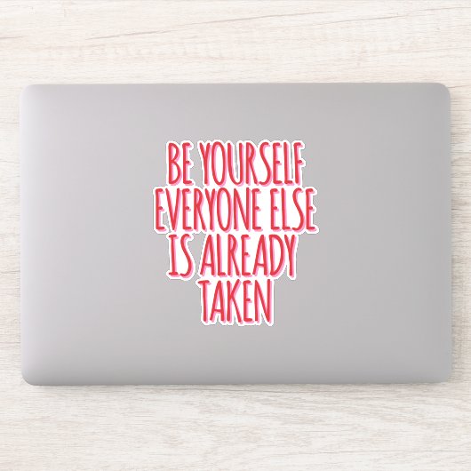 Einzigartigkeit Aufkleber (Computer)