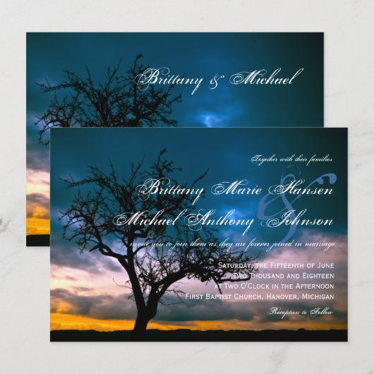 Einzige Einladung (Vorne/Hinten)