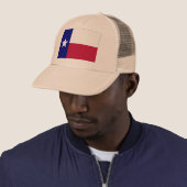 Einzige Stern-Flagge Texas Truckerkappe (Beispiel)