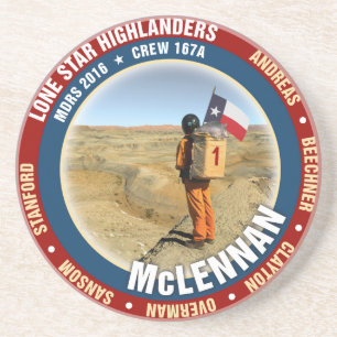 Einzige Stern-Hochländer-Crew 167A Getränkeuntersetzer