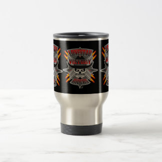 Einzige Stern-Sieg-Reiter-Tasse Reisebecher