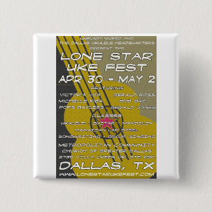 Einzige Stern Uke Fest-Plakat-Kunst Button