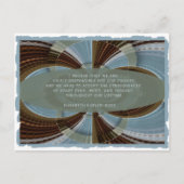 Einzige Verantwortung Postkarte (Vorderseite)