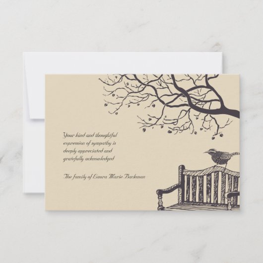 Einziger Bauernhof Vielen Dank Karte (Vorderseite)