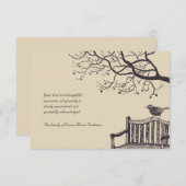 Einziger Bauernhof Vielen Dank Karte (Vorne/Hinten)