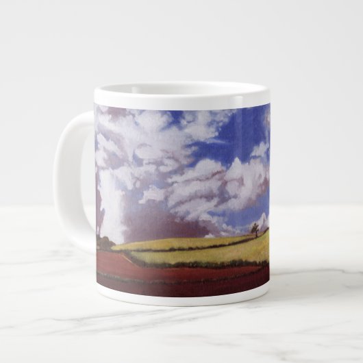 Einziger Baum 2012 Jumbo-Tasse (Vorderseite Links)