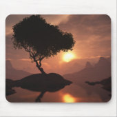 Einziger Baum Mousepad (Vorne)