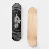 Einziger grimmiger Sensenmann Skateboard (Vorderseite)
