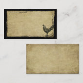 Einziger Hahn-Prim Geschäfts-Karten Visitenkarte (Vorne/Hinten)