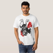 Einziger Samurai-Krieger T-Shirt (Vorne ganz)