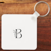 Einziger Schlüsselhalter Schlüsselanhänger (Rückseite)