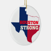 Einziger Stern "Houston stark " Keramikornament (Rechts)