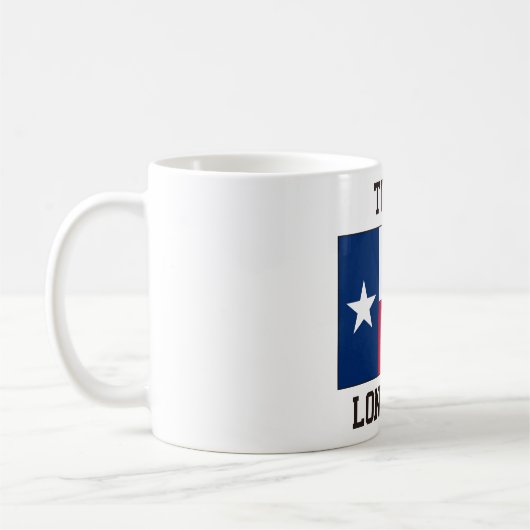 Einziger Stern Texas Kaffeetasse (Links)