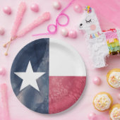 Einziger Stern | Texas Pappteller (Party)