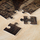 einziger Stern ursprüngliches wildes Westernland Puzzle (Seite)