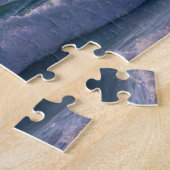 Einziger Surfer an Fistral Strand Newquay Cornwall Puzzle (Seite)